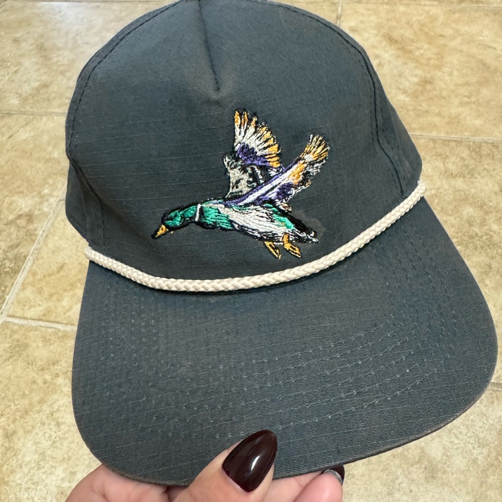 BURLEBO Blue Cap with Embroidered Logo